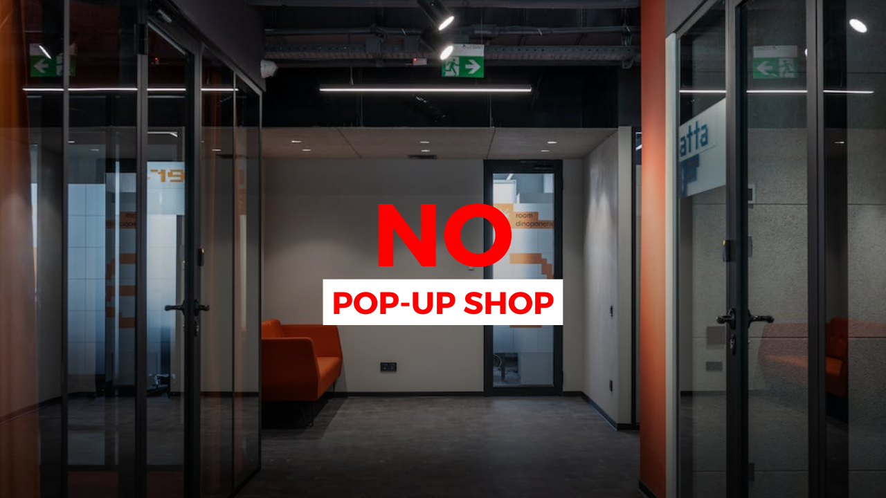 No Pop-Up Shop | Restaurant’s Marketing Difference
